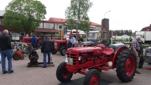 Veterantraktorer ur samlingen